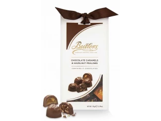 Шоколадні Цукерки з наповнювачем карамель та праліне з фундука Butlers фото