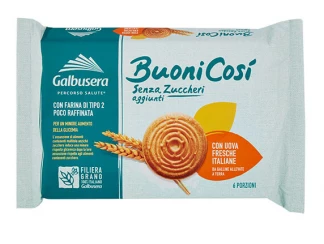 Песочное печенье Buonicosi без добавления сахара Galbusera фото