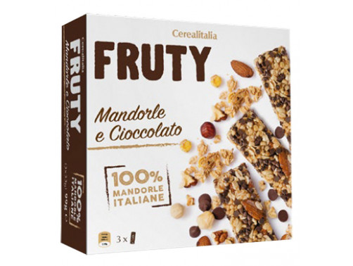 Купить Злаковый батончик Батончик Зерновой Fruty Миндаль & Шоколад  Cerealitalia. Доставка Украина, Киев 