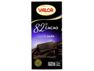 Чорний шоколад 82% Valor фото