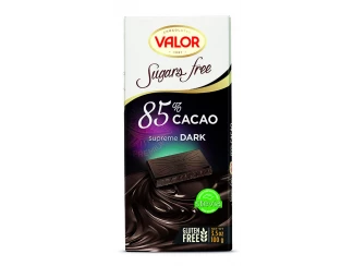 Чорний шоколад без цукру 85% Valor фото