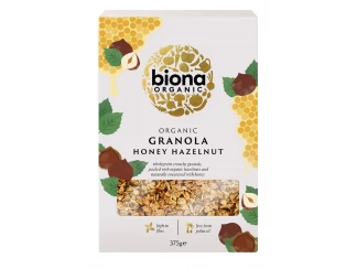 Гранола с медом и фундуком без сахара Biona Organic 375 г