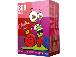 Набор продукции Рождественский бокс с игрушкой и наклейкой Bob Snail 140 г