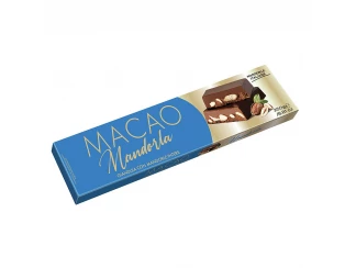 Шоколад Джандуйя CLASSICO молочний шоколад з мигдалем та фундуком MACAO фото