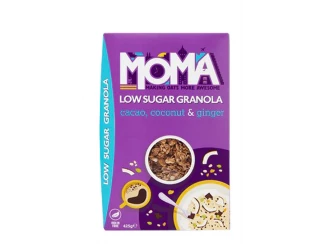 Гранола с какао, кокосом и имбирем с низким содержанием сахара MOMA 425 г