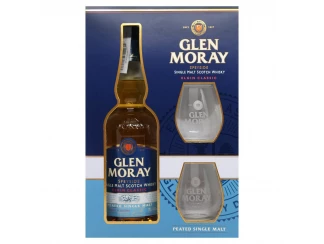 Glen Moray Peated (gift box + 2 Glasses) фото