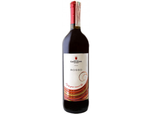 Вино полусладкое красное Castelnuovo Vino Rosso 3 0,75 л