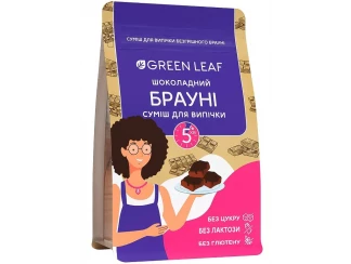 Смесь для выпечки Шоколадный брауни GREEN LEAF 300 г