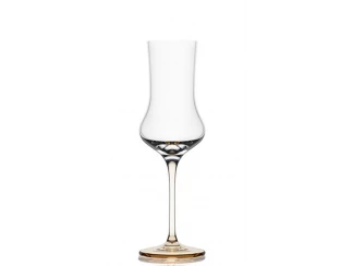 Бокал Amber Glass для граппы модель G301 gold фото