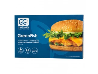 Растительная рыбная бургерная котлета GreenFish фото
