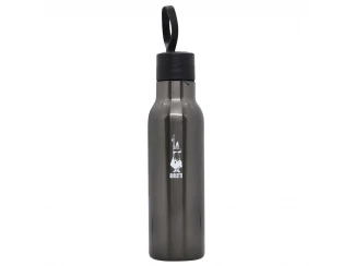 Термо-пляшка Bialetti сіра фото