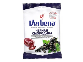 Леденцы Verbena Черная смородина с травами и витамином С 60 г