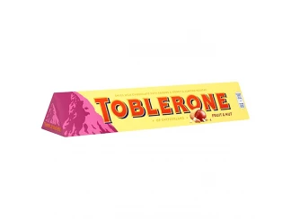 Молочный шоколад Toblerone с изюмом и нугой фото