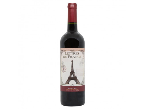 Вино сухое красное Maison Bouey Lettres de France Red Dry 0,75 л