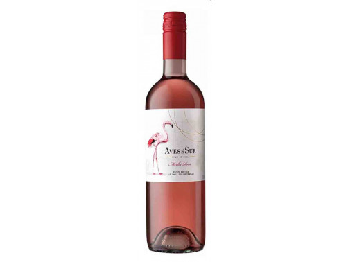 Вино полусухое розовое Aves del Sur Merlot Rose 0,75 л