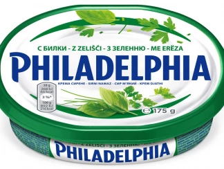 Крем-сир Philadelphia з зеленню Kraft фото