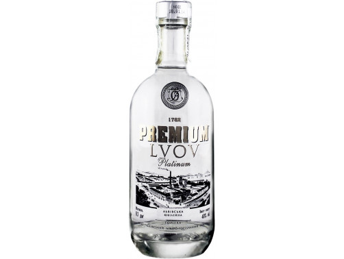 Водка Premium Lvov Platinum 0,7 л