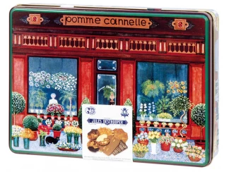 Печиво Jules Destrooper Pomme Cannelle подарункова коробка фото