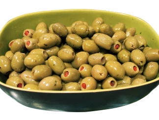 Оливки Зеленые фаршированные пикантные Ficacci фото
