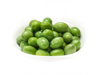 Оливки Сицилийские цельные зеленые сладкие Ficacci фото