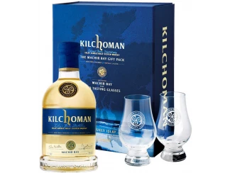 Kilchoman Machir Bay з 2 бокалами фото