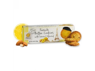 Печиво французьке вершкове з лимоном і мигдалем Pierre Biscuiterie фото