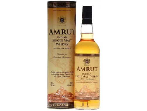 Amrut Indian Single Malt Whisky (в тубусе) фото 