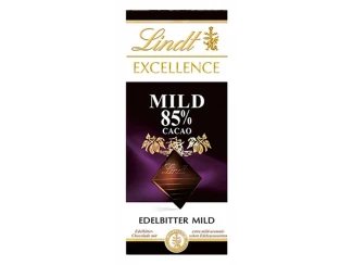 Черный шоколад Lindt Excellence 85% какао