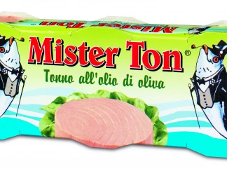 Тунець в оливковій олії Mister Ton, набір 3 шт Callipo фото