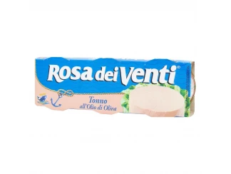 Тунец в оливковом масле Rosa dei Venti , набор 3 шт Callipo 240 г