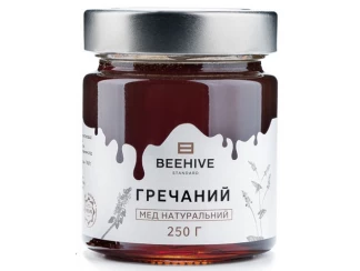 Мед натуральний Beehive Гречаний фото