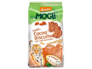 Печенье сливочное органическое со спельты с какао Mogli фото