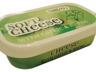 Крем-сыр мягкий с чесноком и зеленью Entrepinares CheesON фото