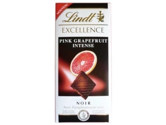 Черный шоколад Lindt Excellence с розовым грейпфрутом 100 г