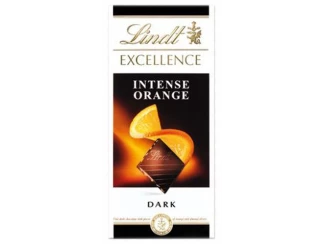 Черный шоколад Lindt Excellence с апельсином 100 г