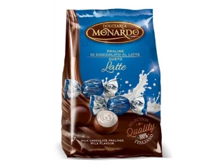 Цукерки праліне молочний шоколад Monardo фото