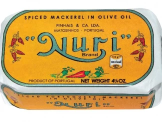 Скумбрия в оливковом масле, пикантная NURI фото