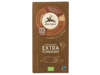 Шоколад черный 75% Fairtrade America Latina Alce Nero фото