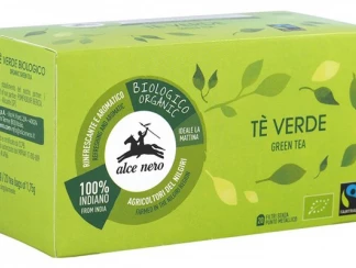 Чай зелений органічний Fairtrade Індія Alce Nero (в пакетиках) фото