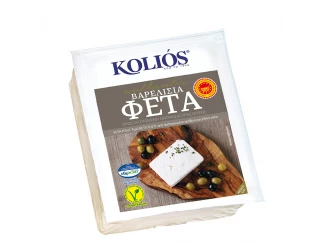 Сыр Feta PDO выдержанная Kolios (в вакуумной упаковке) фото