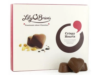 Цукерки шоколадні Crispy Hearts Lily O'Brien's фото