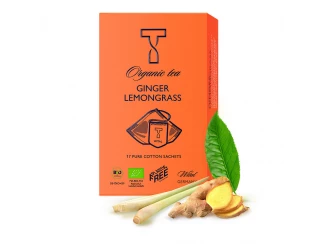 Чай органічний Ginger Lemongrass Wital (в пакетиках) фото