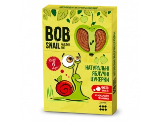 Конфеты натуральные яблочные Bob Snail фото