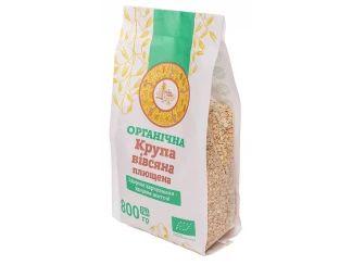 Крупа овсяная плющенная органическая Galeks-Agro 800 г