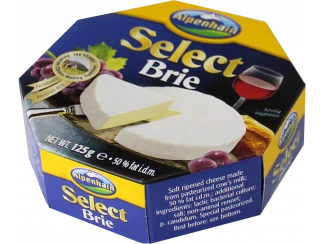 Сир з білою плісінню Brie Selected Alpenhain фото