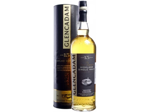Glencadam Highland Single Malt Scotch Whisky 15Y.O. (в тубусі) фото 