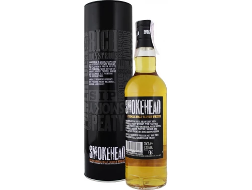 Ian Macleod Smokehead Islay Single Malt Scotch Whisky (в тубусі) фото 