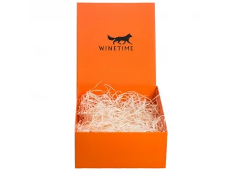Короб подарочный WINETIME (оранжевый) фото