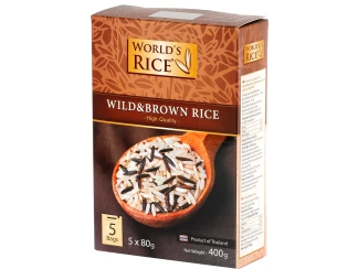 Рис Дикий+Натуральный Worlds Rice