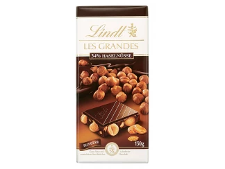 Шоколад горький с цельными орехами Les Grandes Lindt